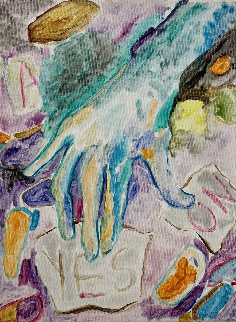 Lorenza Boisi, Antoinette, Olio su Tela, 40x30cm, 2017