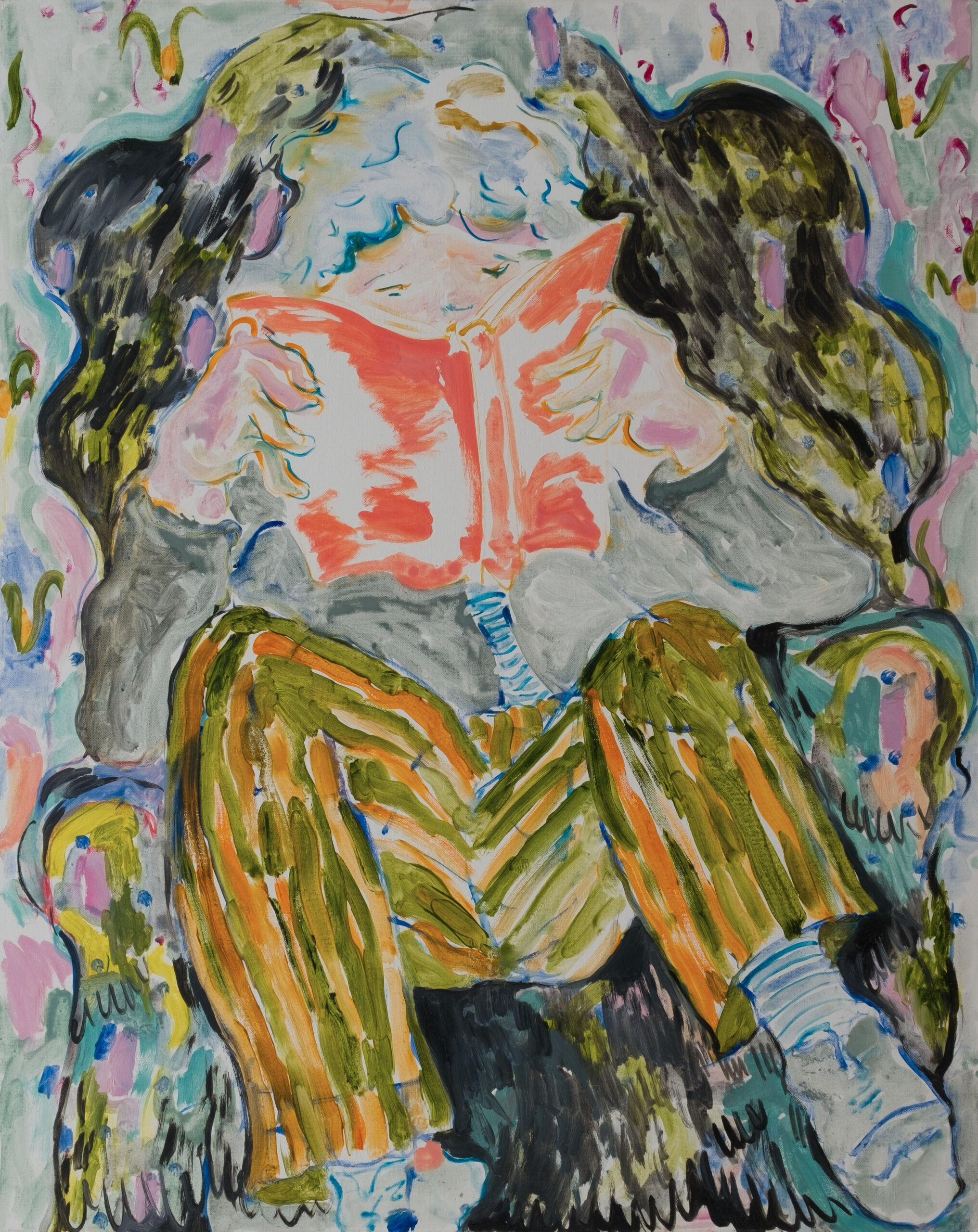 Lorenza Boisi, MANCA TITOLO, Olio su Tela, 120x100 cm, 2018, Courtesy of Traffic Gallery